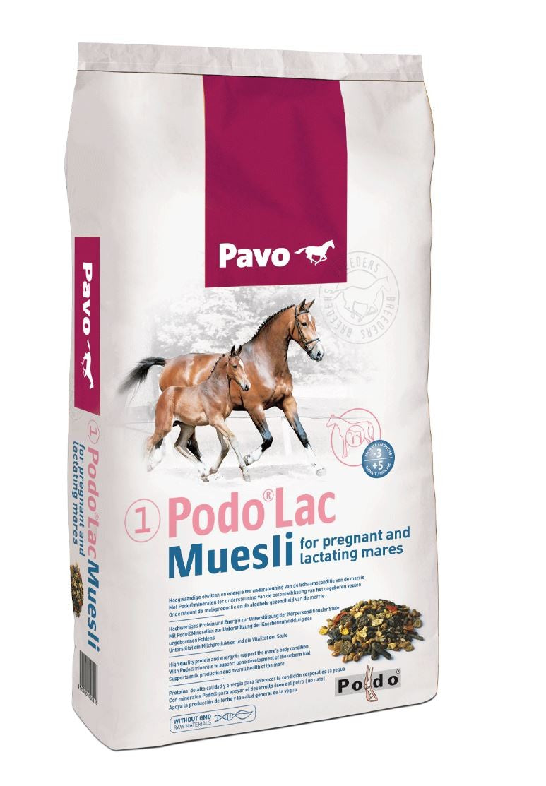 Pavo Podo Lac Müsli 15kg im Sack