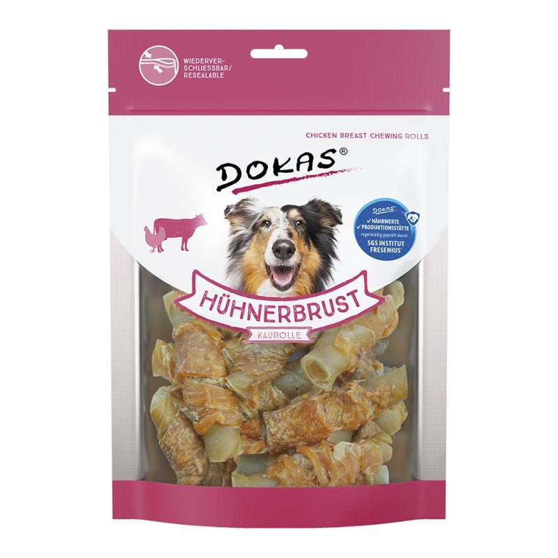 Dokas Hühnerbrust Kaurolle 250g