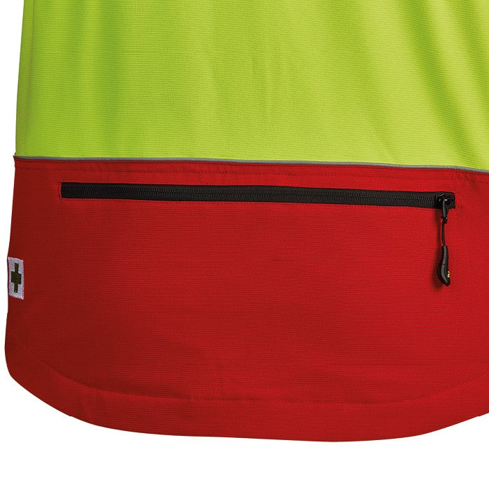 Rumpf PSS Funktionsjacke X-treme Vario rot/gelb