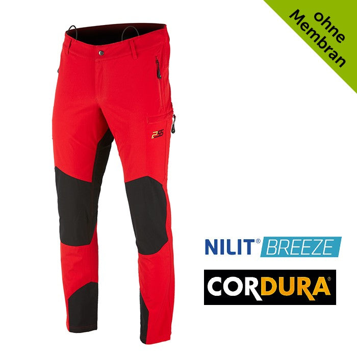 PSS Outdoorhose X-treme Stretch rot/schwarz