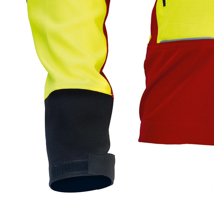 Ärmelband PSS Funktionsjacke X-treme Vario rot/gelb