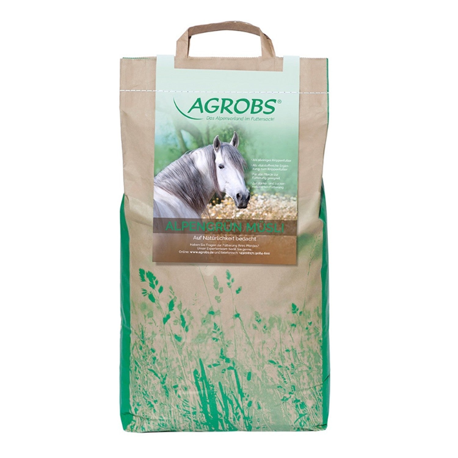 Agrobs AlpenGrün Müsli getreidefrei im 4 kg Nachfüller