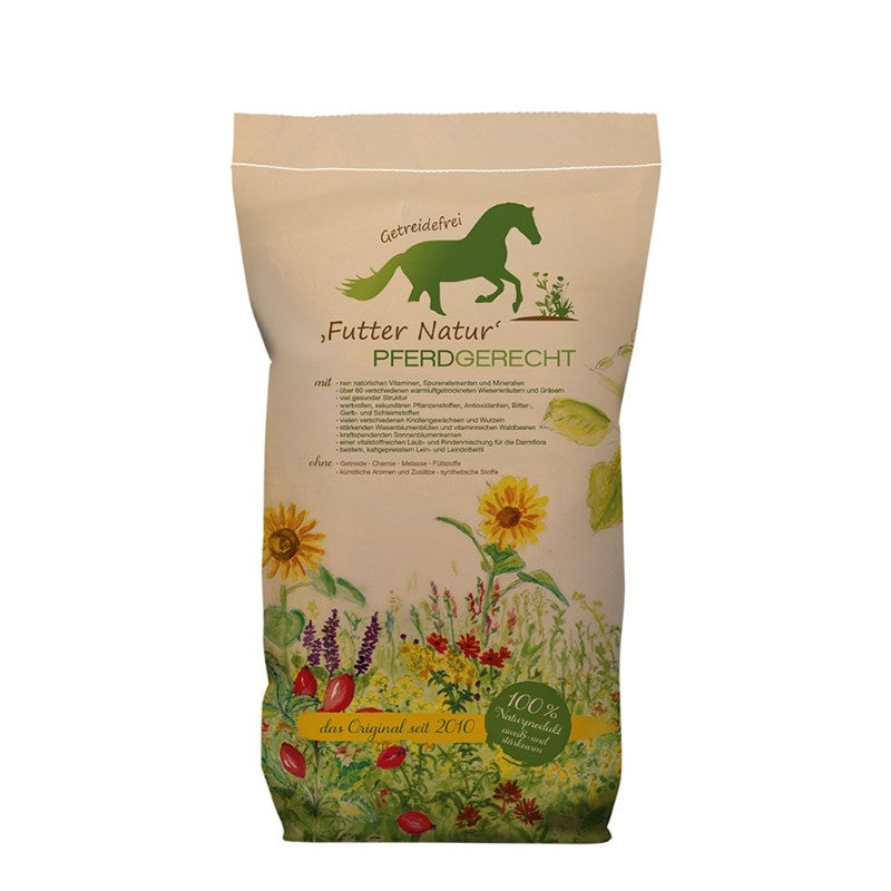 Pferdgerecht Futter Natur 15kg im Sack