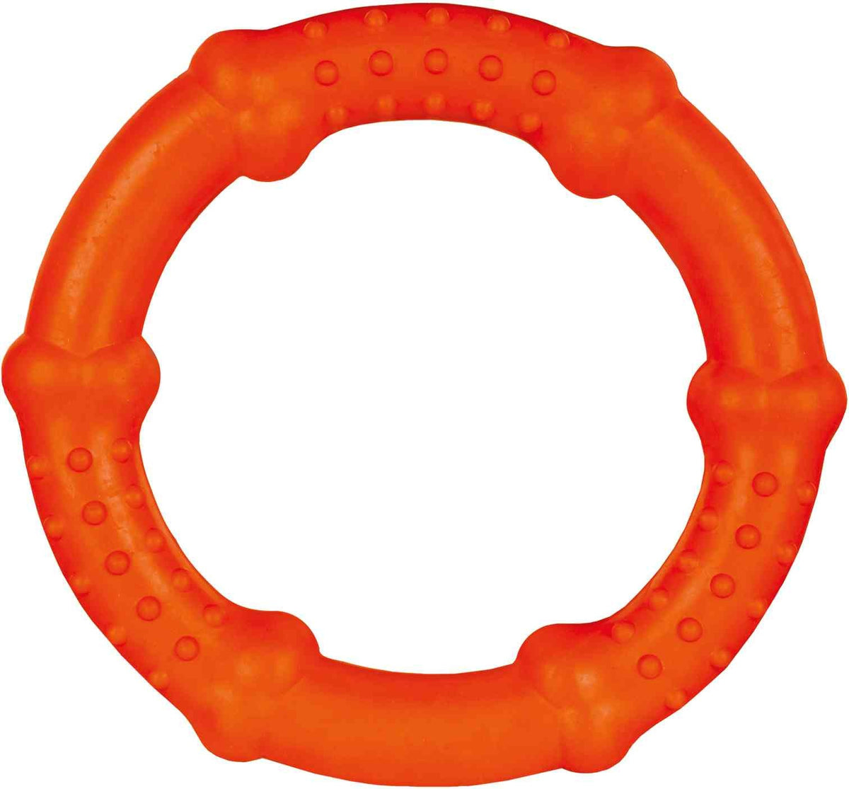 Aqua Toy Ring Spielzeug für Hunde, Ø 16cm, orange