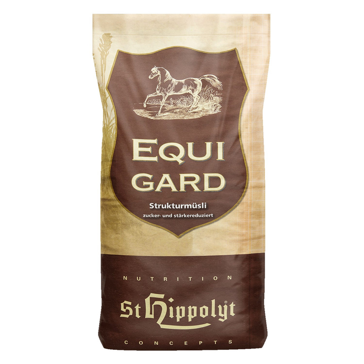 St. Hippolyt Equigard Müsli 20kg - getreidefreies Müsli für Pferde