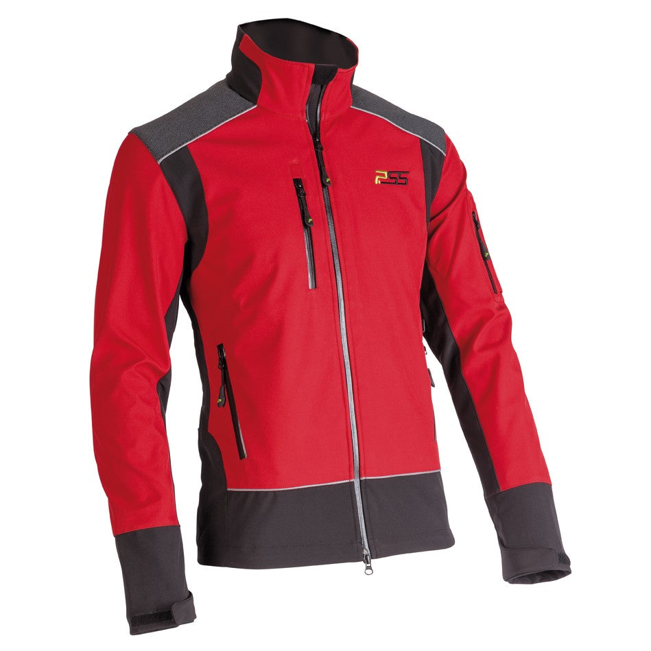 PSS Softshelljacke X-treme Shell rot/schwarz