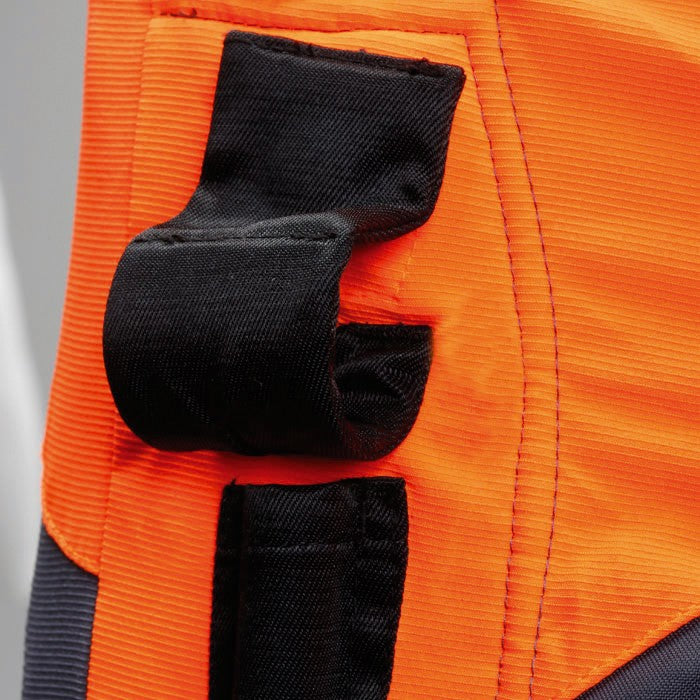 Motorsägen Schlüsseltasche PSS Schnittschutzhose X-treme Air EN ISO 20471 orange