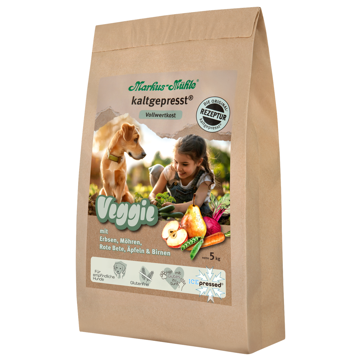Markus Mühle Veggie 5kg - vegetarische Vollwertkost