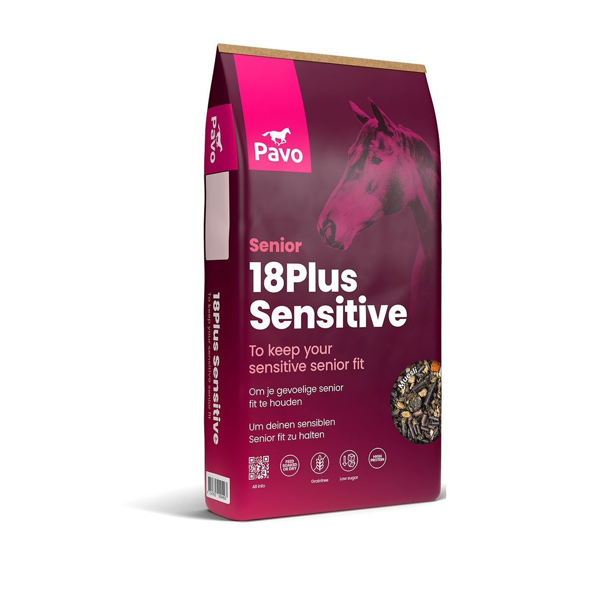 Pavo 18Plus Sensitive 15kg im Sack
