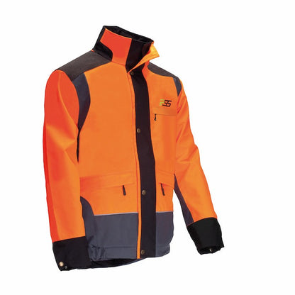 PSS Regenjacke X-treme Rain orange/grau