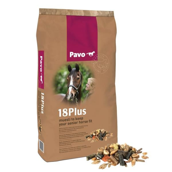 Pavo 18Plus Original 15kg im Sack mit etwas loser Ware davor