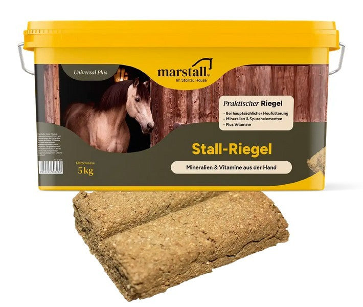 marstall Stall-Riegel 5 kg im Eimer mit Riegel