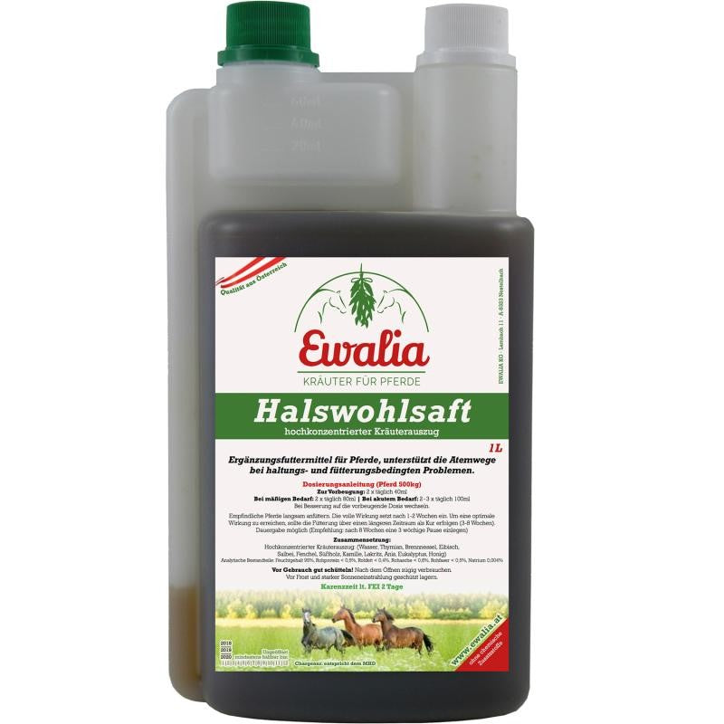 Ewalia Halswohlsaft, 1l Dosierflasche