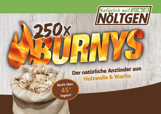 Holzwolleanzünder Burnys Karton