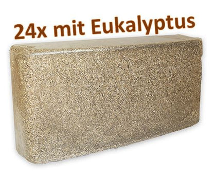 Hanfeinstreu 14kg mit Eukalyptus, Palette à 24 Ballen