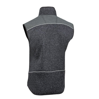Rückseite PSS Strickweste X-treme Nordic grau
