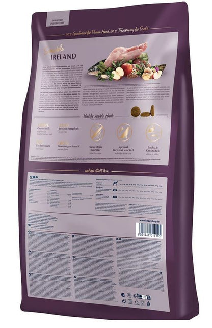 Happy Dog Sensible Ireland 12,5kg Sack Rückseite