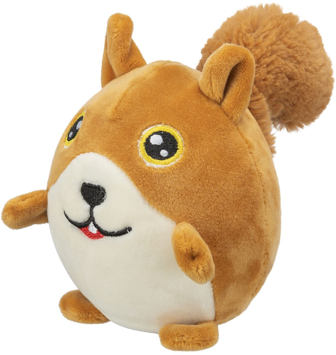 Eichhörnchen rund, Plüsch, 13 cm