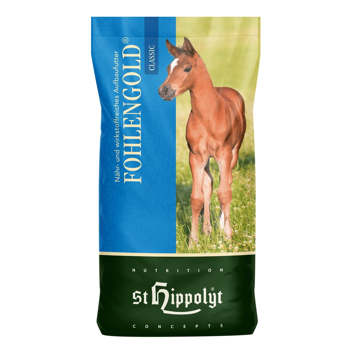 St. Hippolyt Fohlengold Classic 25kg im Sack