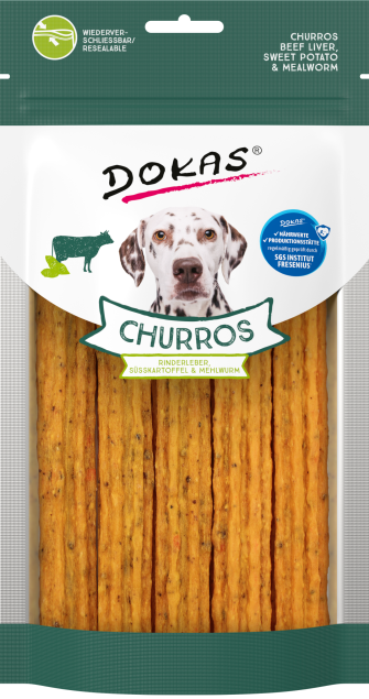 Dokas Churros mit Rinderleber 150g im Beutel