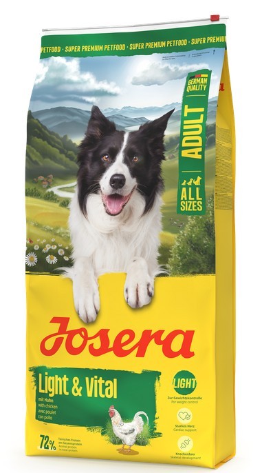 Josera Hund A/S Adult Light & Vital 12,5kg