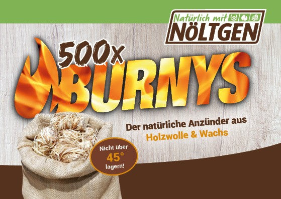 Holzwolleanzünder Burnys Karton