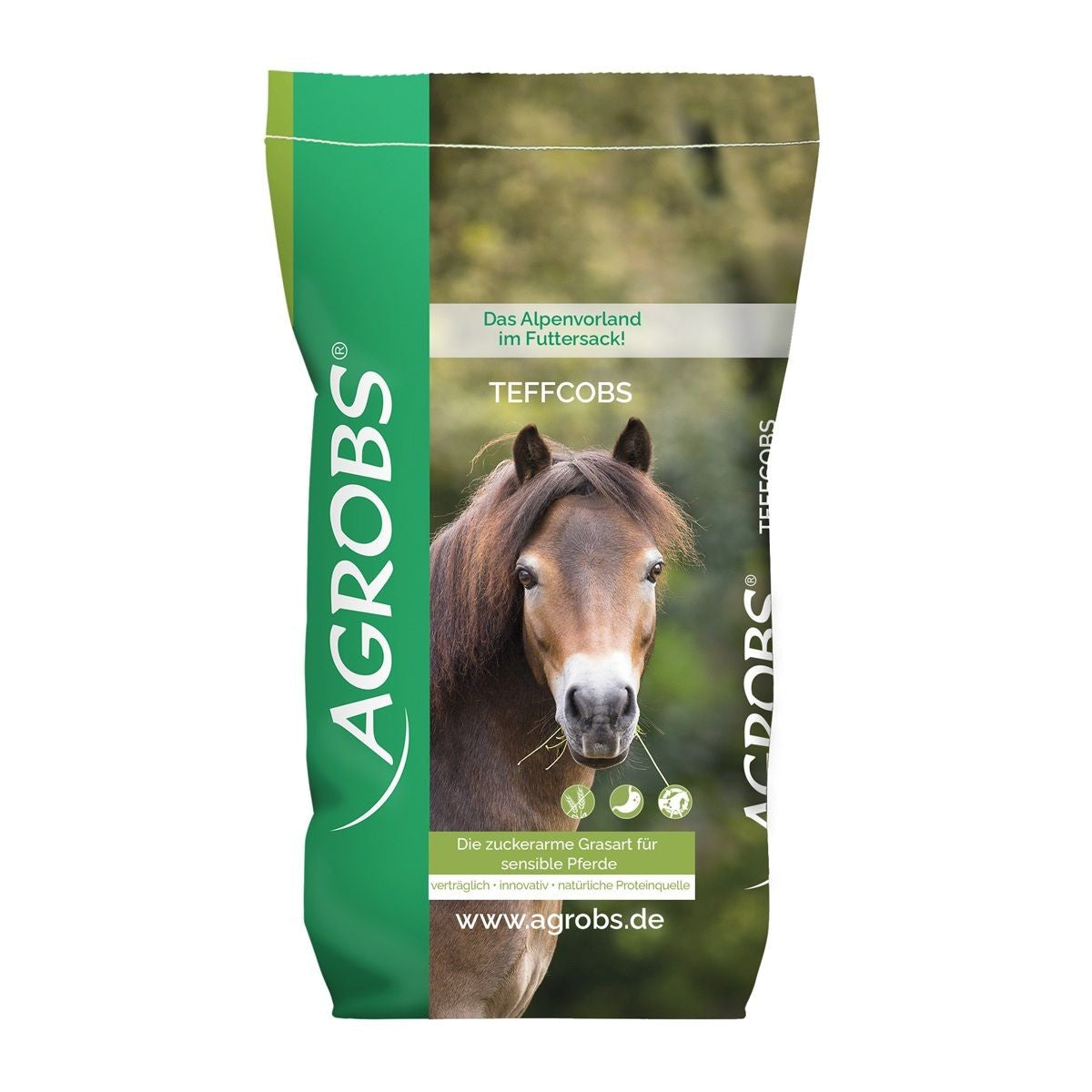 Agrobs Teffcobs 20kg - zuckerarme Cobs