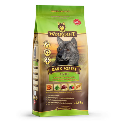 Wolfsblut Dark Forest Adult - Wild mit Süßkartoffel 2 kg im Sack