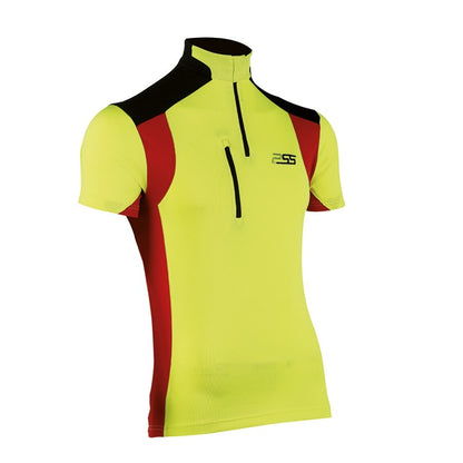 PSS Funktionsshirt X-treme Skin kurzarm gelb/rot