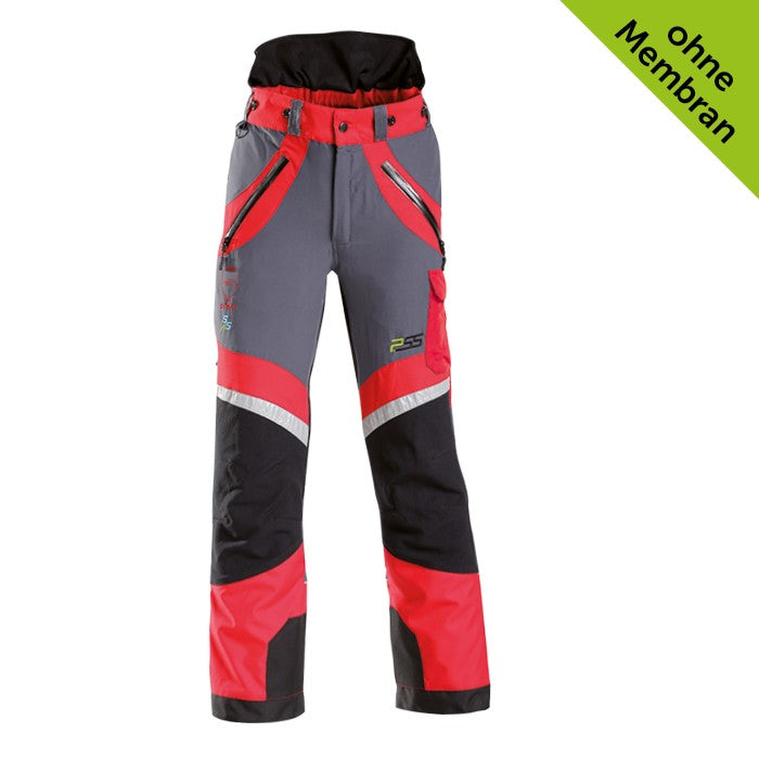 PSS Schnittschutzhose X-treme Light grau/rot