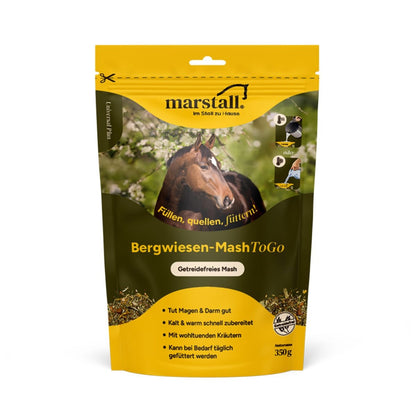 marstall Bergwiesen-MashToGo - getreidefreies Mash für Pferde