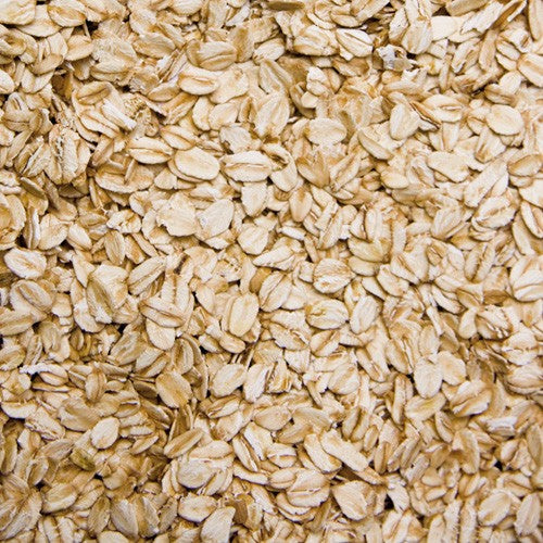 Höveler Haferfutterflocken Detailausschnitt lose Ware