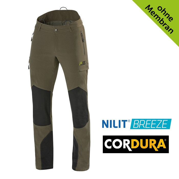 PSS Outdoorhose X-treme Stretch grün/schwarz