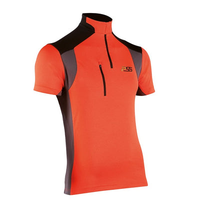 PSS Funktionsshirt X-treme Skin kurzarm orange/grau