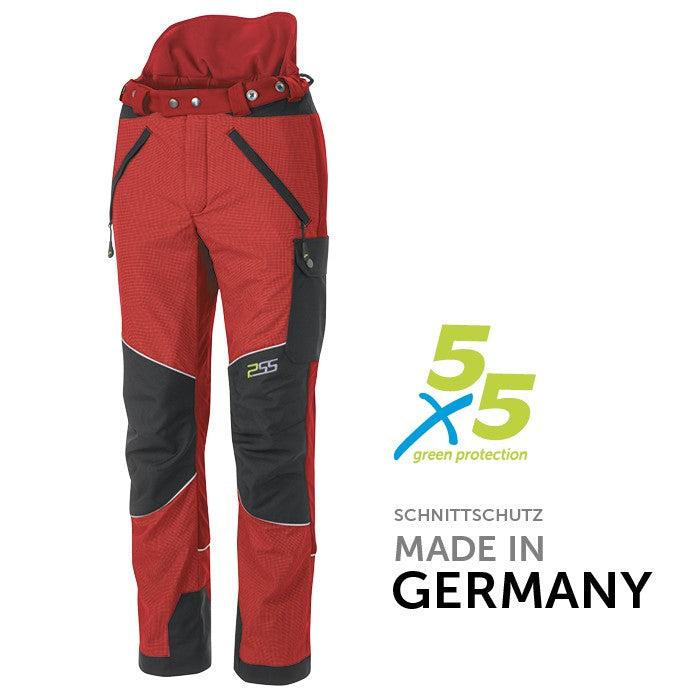 PSS Schnittschutzhose X-treme Vectran rot
