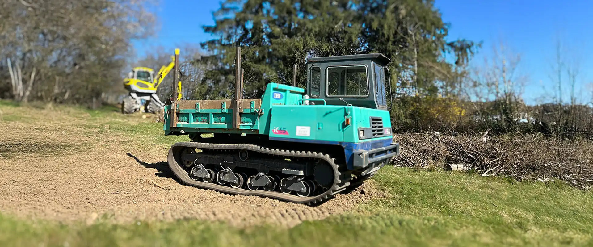 Raupendumper – Banner zur Kategorie Dumperarbeiten