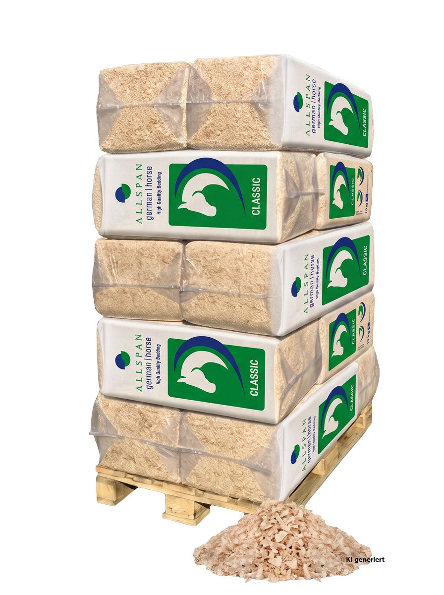 Allspan German Horse classic Palette mit 15 Ballen à 24 kg