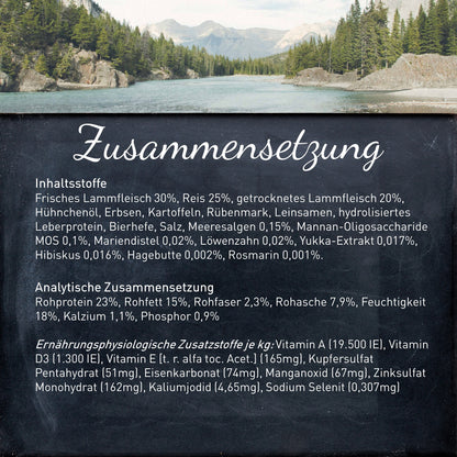 Wildes Land Soft Adult Lamm mit Reis und Wildkräutern