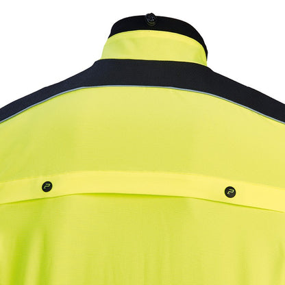 Schulter PSS Funktionsjacke X-treme Vario rot/gelb