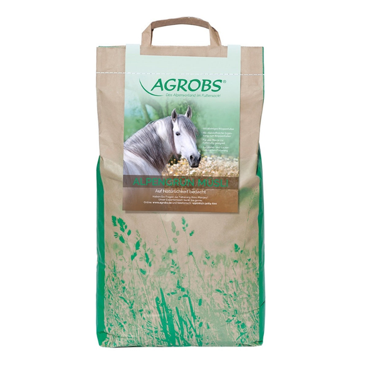 Agrobs AlpenGrün Müsli getreidefrei im 4 kg Nachfüller