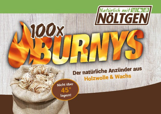 Holzwolleanzünder Burnys Karton