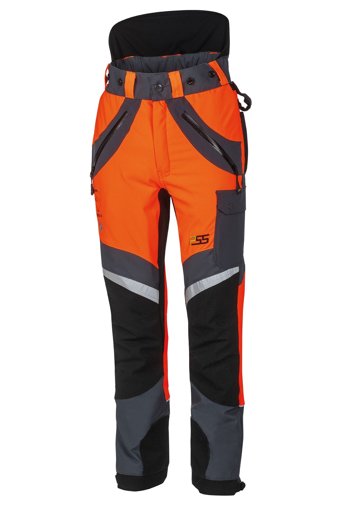 PSS Schnittschutzhose X-treme Air in der Farbe orange/grau