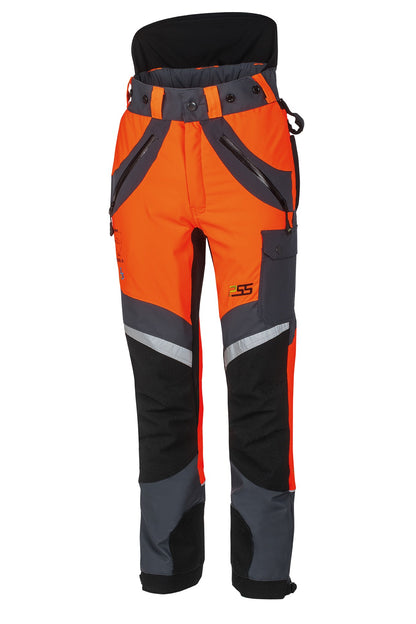 PSS Schnittschutzhose X-treme Air in der Farbe orange/grau