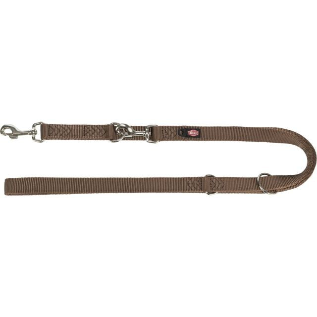 Trixie Premium Verlängerungsleine, doppellagig XS-S 2m, haselnussbraun