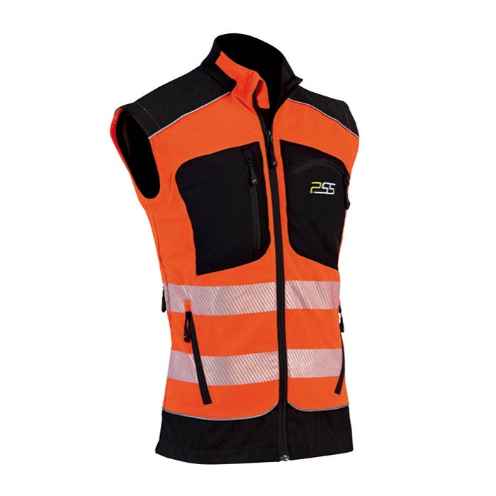 PSS Funktionsjacke X-treme Vario EN ISO 20471 Klasse 2 orange/schwarz als Weste
