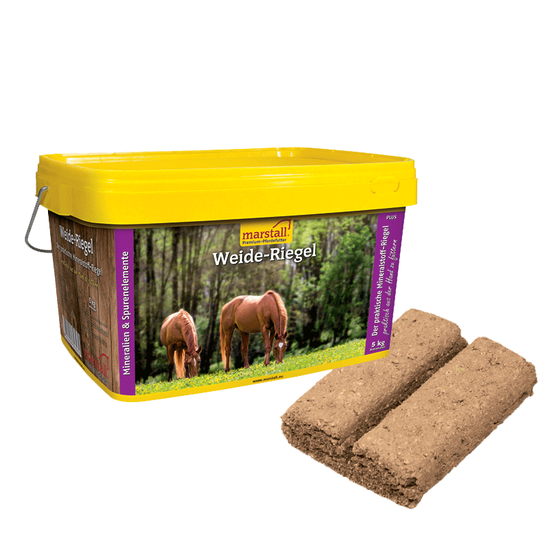 marstall Weide-Riegel 5 kg im Eimer mit Riegel