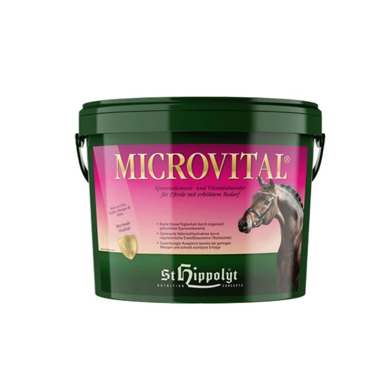 St. Hippolyt Microvital 3kg - Natürliche Nährstoffergänzung für Pferde