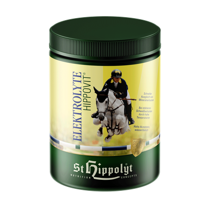 St. Hippolyt Elektrolyte 1kg Dose - Wasserlösliche Mineralstoffe für Sport und Transport