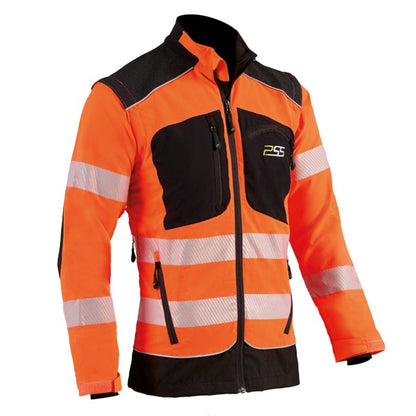 PSS Funktionsjacke X-treme Vario EN ISO 20471 Klasse 2 orange/schwarz
