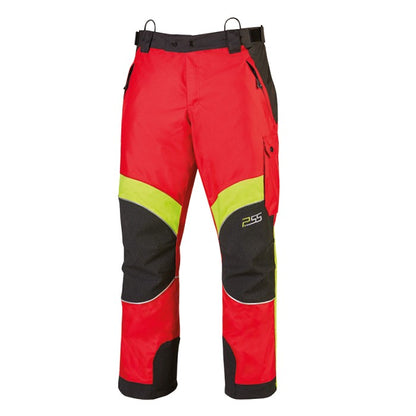PSS Regenhose X-treme Rain rot/gelb